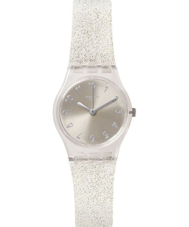 Zegarek damski Swatch Silver Glistar Too LK343E