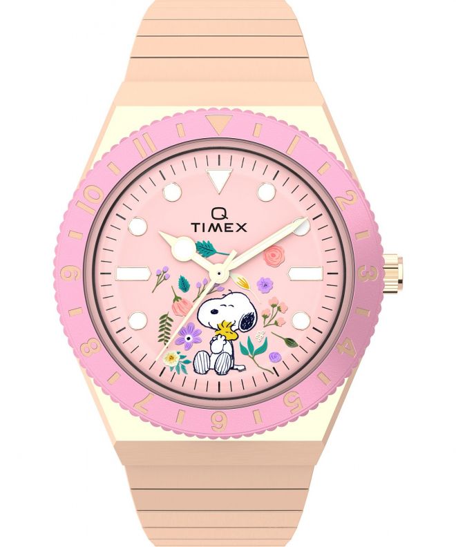 Zegarek damski Timex X Peanuts® Q Timex® In Bloom TW2W83800