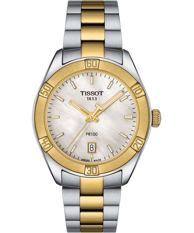 Zegarek damski Tissot PR 100 Sport Chic T101.910.22.111.00 (T1019102211100)