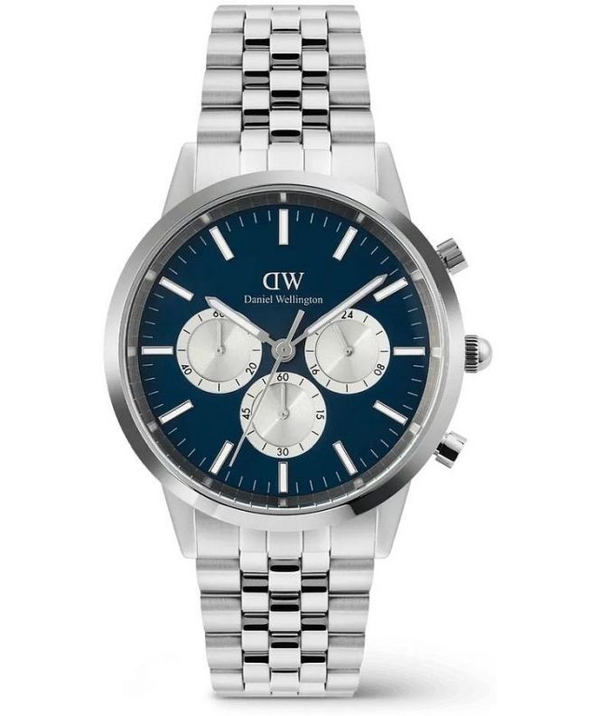 Zegarek Daniel Wellington Iconic Arch 5-Link Arctic Panda Chronograph DW00100874