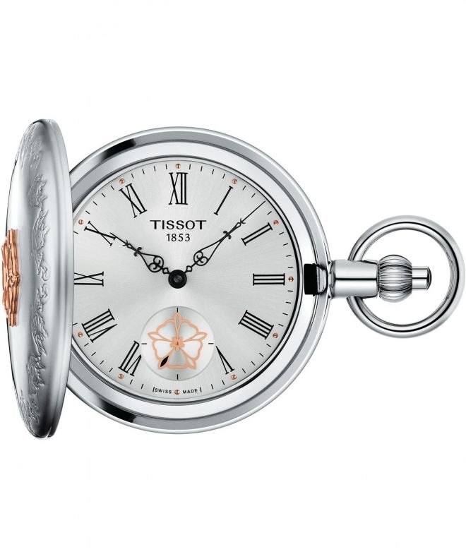 Zegarek kieszonkowy Tissot Double Savonnette Mechanical T865.405.99.038.00 (T8654059903800)