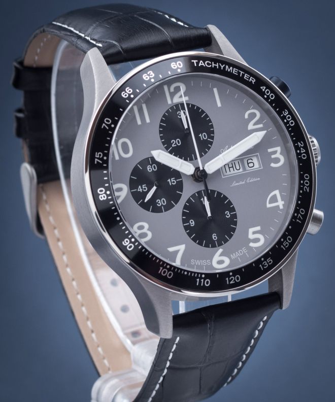Zegarek męski Adriatica 1963 Limited Edition Chronograph Automatic Valjoux A1963.4227A