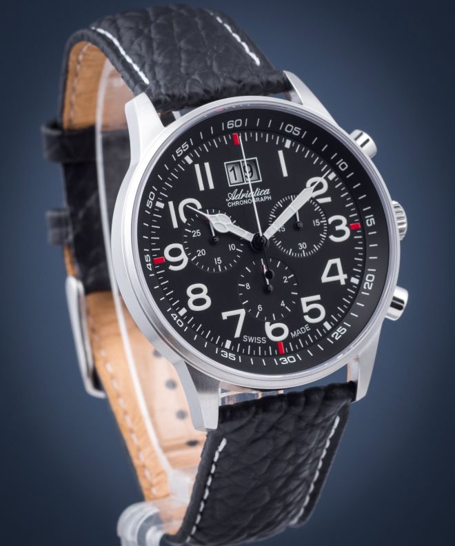 Zegarek męski Adriatica Aviator Chrono A1076.5224CH
