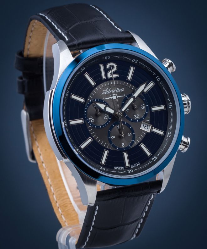 Zegarek męski Adriatica Chronograph A8188.T255CH