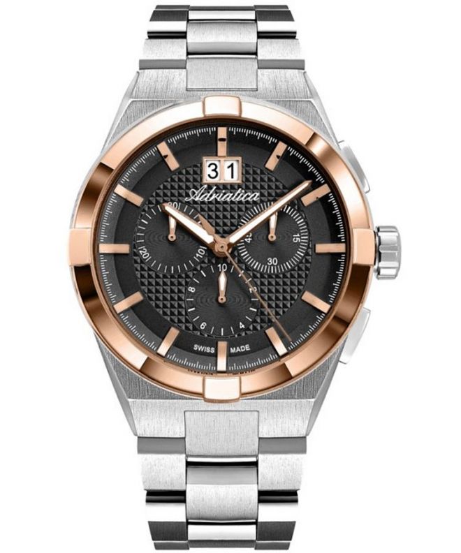 Zegarek męski Adriatica Classic Chronograph A8336.R116CH