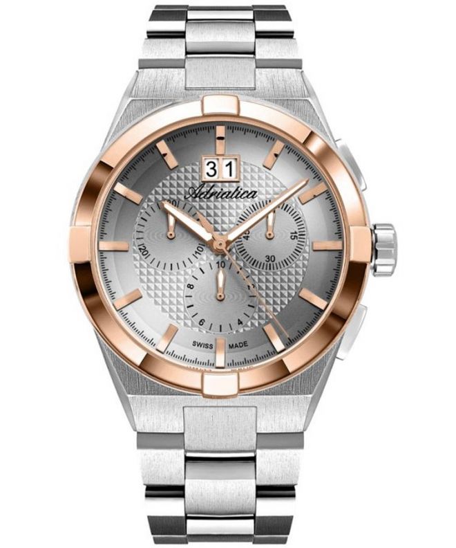 Zegarek męski Adriatica Classic Chronograph A8336.R117CH