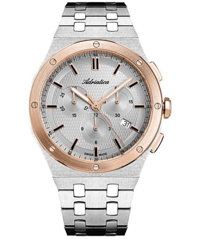 Zegarek męski Adriatica Classic Chronograph A8337.R117CH
