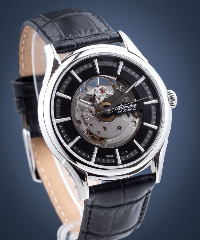 Zegarek męski Adriatica Skeleton Automatic A2804.5214GAS
