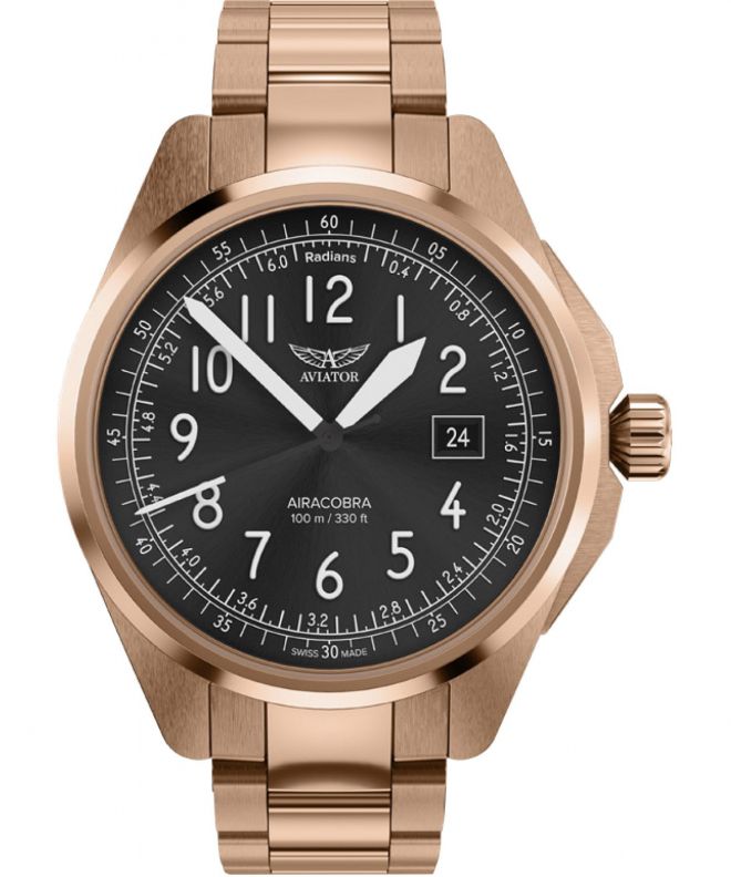Zegarek męski Aviator Airacobra 43 Type B V.1.38.2.322.5