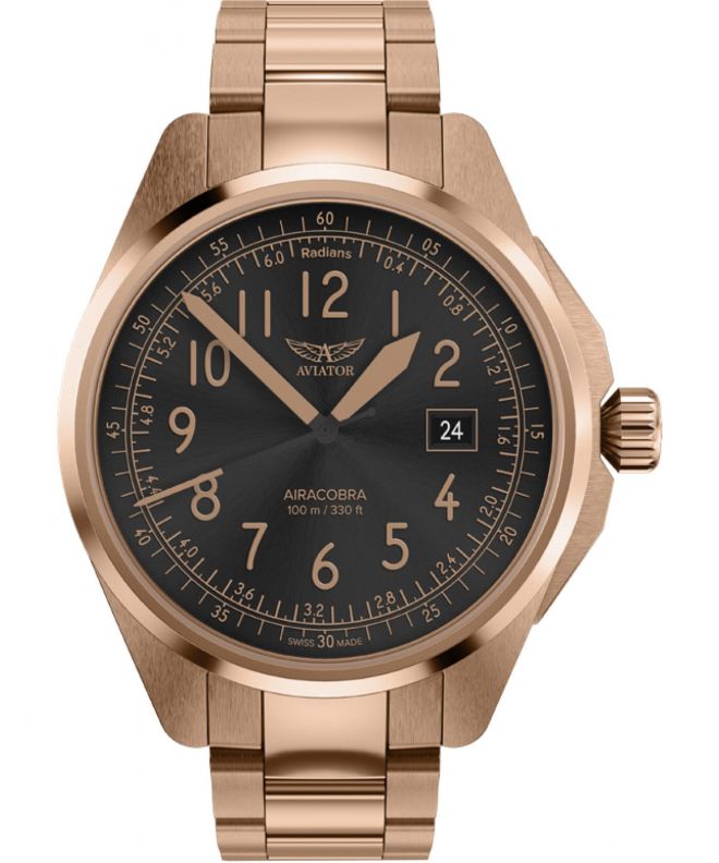 Zegarek męski Aviator Airacobra 43 Type B V.1.38.2.323.5