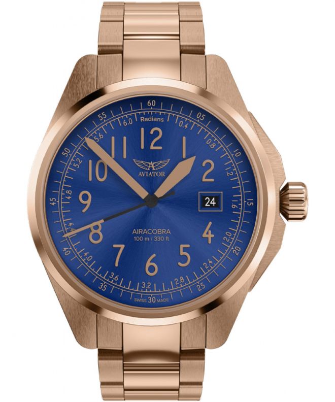 Zegarek męski Aviator Airacobra 43 Type B V.1.38.2.326.5