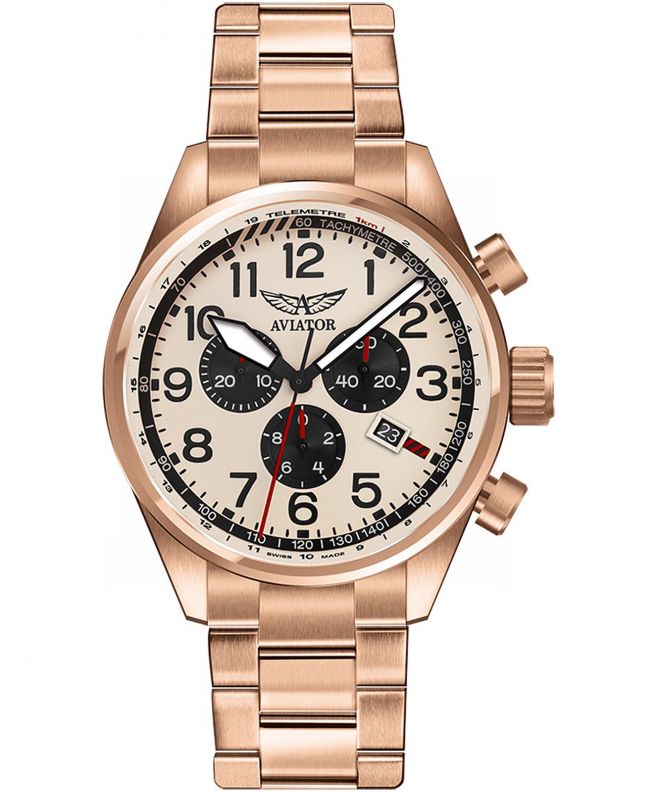 Zegarek męski Aviator Airacobra P45 Chronograph V.2.25.2.173.5