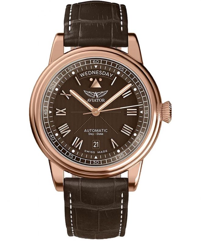 Zegarek męski Aviator Douglas Day-Date V.3.35.2.280.4