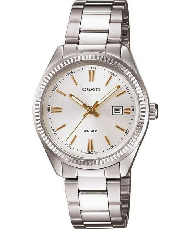 Zegarek męski Casio MTP biały MTP-1302D-7A2VEF