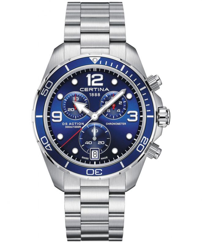 Zegarek męski Certina Aqua DS Action Chrono Diver C032.434.11.047.00 (C0324341104700)