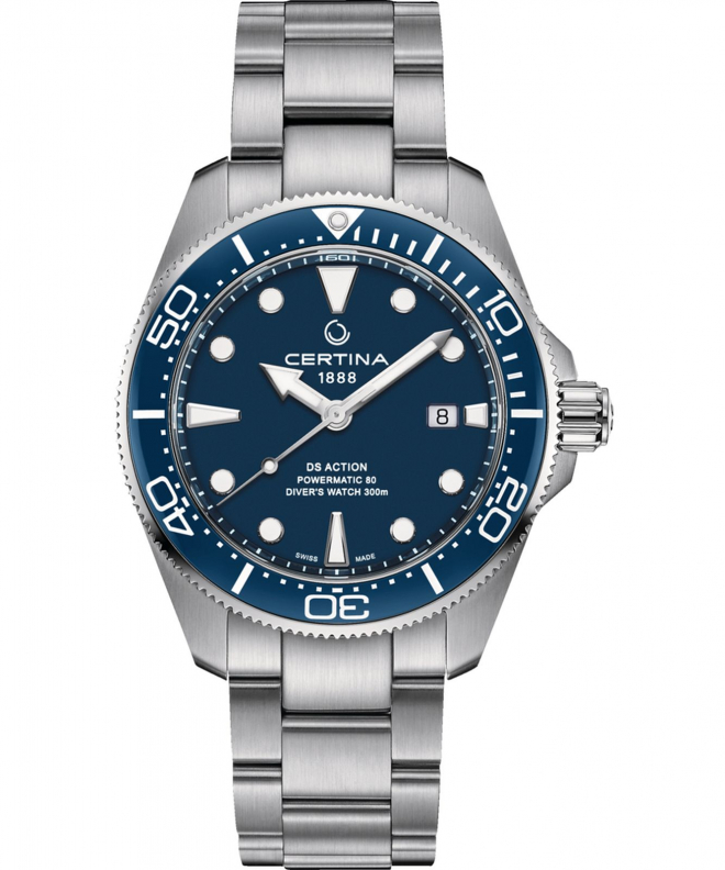 Zegarek męski Certina Aqua DS Action Diver C032.607.11.041.00 (C0326071104100)