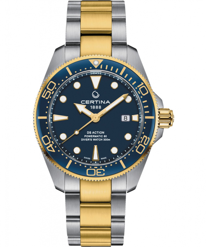 Zegarek męski Certina Aqua DS Action Diver C032.607.22.041.00 (C0326072204100)