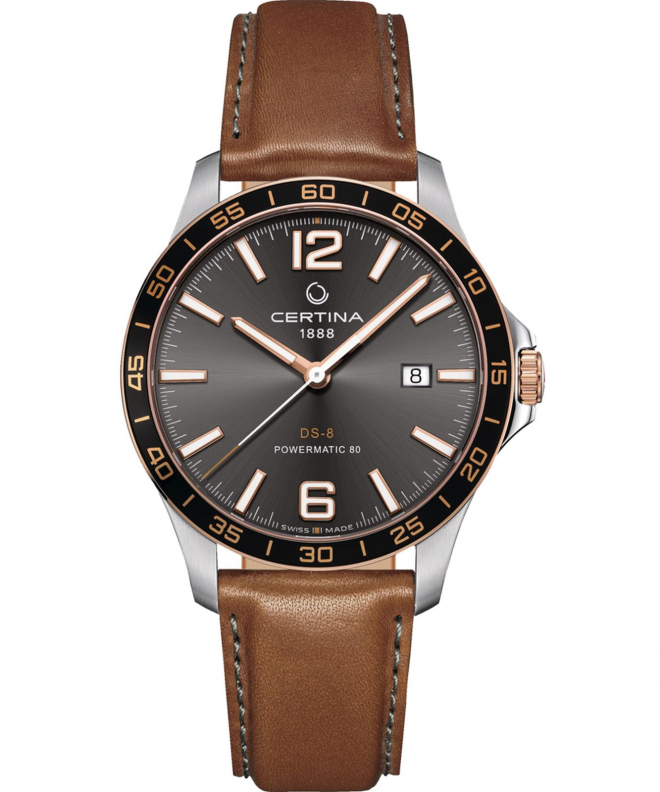 Zegarek męski Certina DS-8 Automatic C033.807.26.087.00 (C0338072608700)