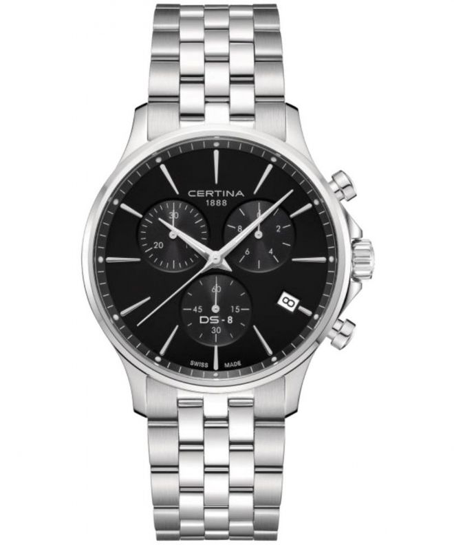 Zegarek męski Certina DS-8 Chrono C045.417.11.051.00 (C0454171105100)