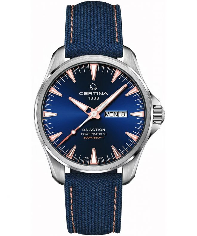 Zegarek męski Certina DS Action Day-Date C032.430.18.041.01 (C0324301804101)