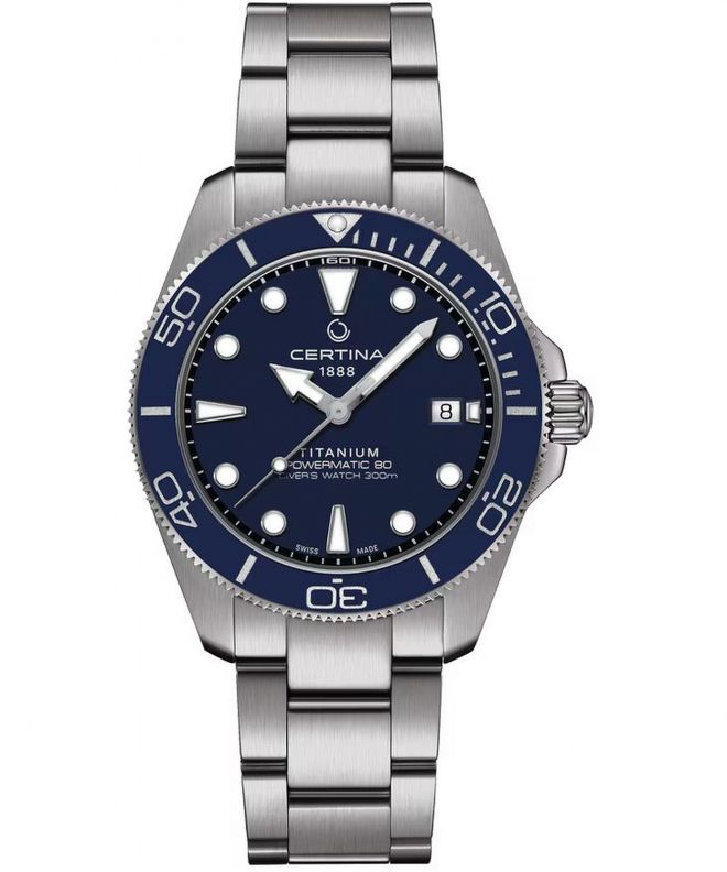 Zegarek męski Certina DS Action Diver 300m Automatic C048.407.44.041.00 (C0484074404100)