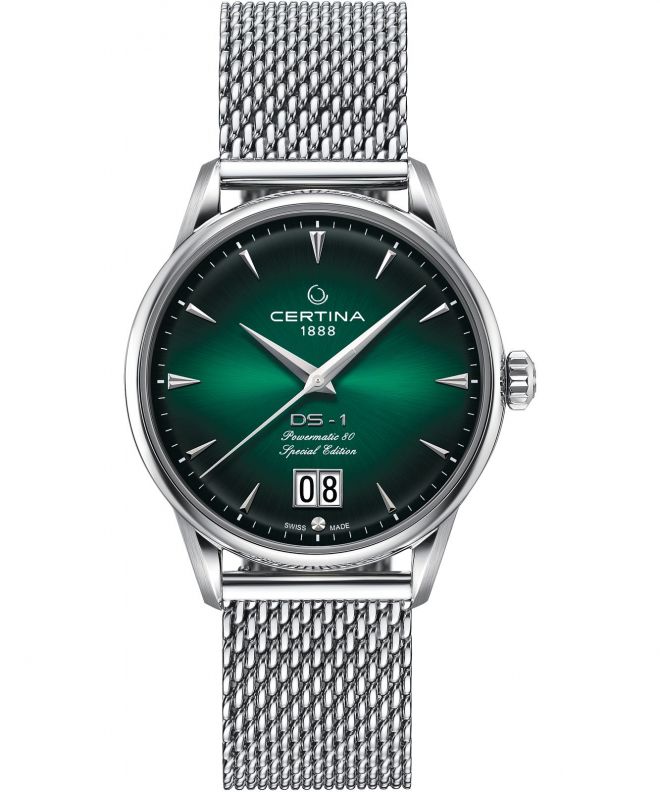 Zegarek męski Certina Heritage DS-1 Big Date Special Edition C029.426.11.091.60 (C0294261109160)