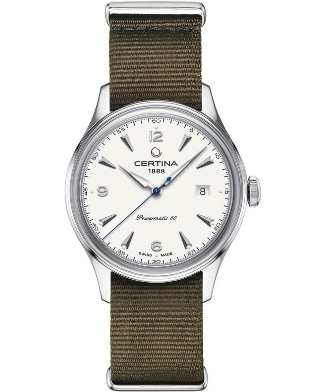 Zegarek męski Certina Heritage DS Powermatic 80 C038.407.18.037.00 (C0384071803700)