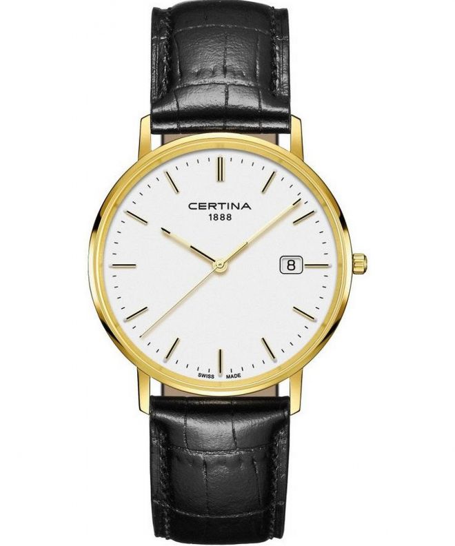 Zegarek męski Certina Heritage Priska Gold 18K C901.410.16.011.00 (C9014101601100)