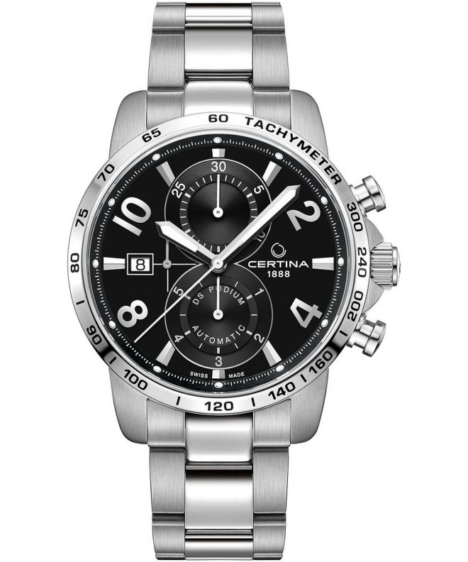 Zegarek męski Certina Sport DS Podium Chrono Automatic C034.427.11.057.00 (C0344271105700)