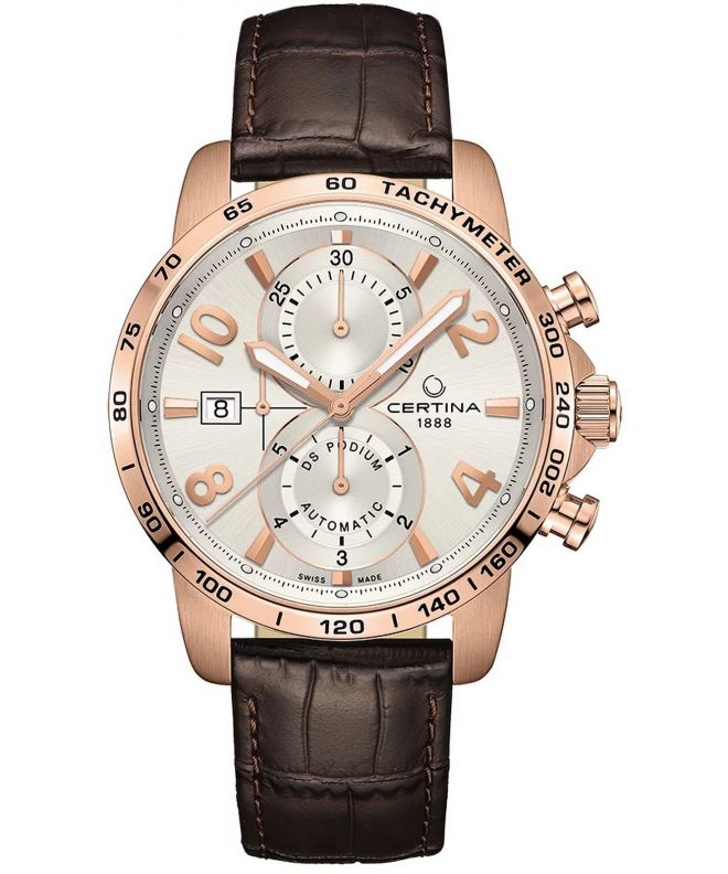 Zegarek męski Certina Sport DS Podium Chrono Automatic C034.427.36.037.00 (C0344273603700)