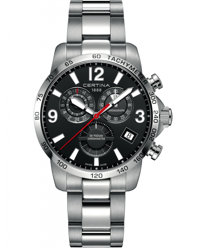 Zegarek męski Certina Sport DS Podium GMT C034.654.11.057.00 (C0346541105700)