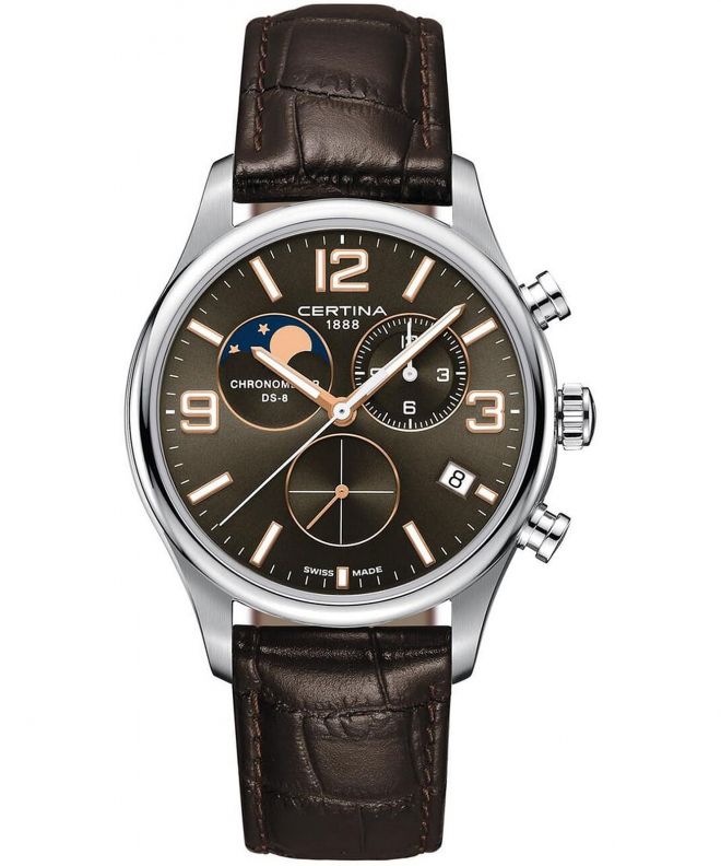 Zegarek męski Certina Urban DS-8 Moon Phase C033.460.16.087.00 (C0334601608700)
