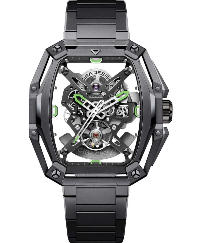 Zegarek męski Ciga Design Z Series Hunter Skeleton Automatic Z035-GG01-W1G
