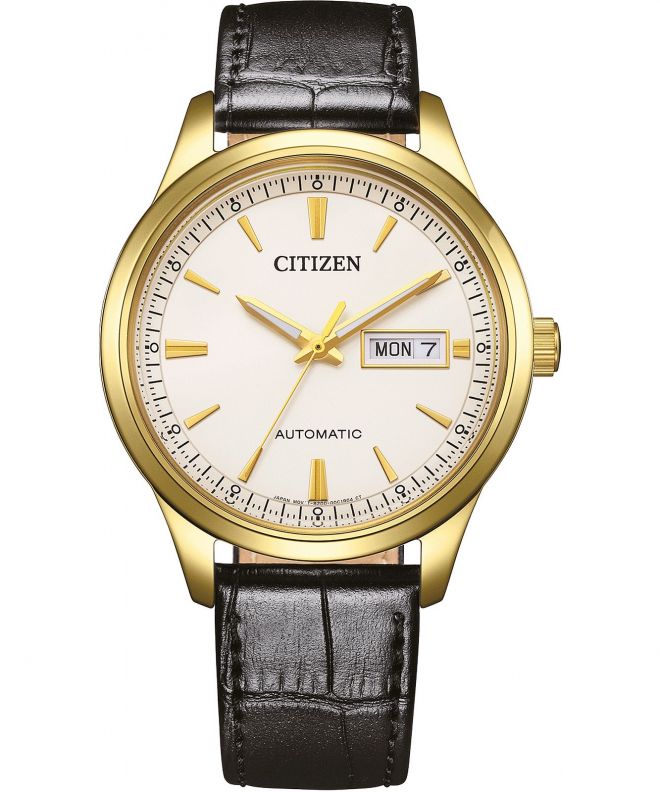 Zegarek męski Citizen Mechanical Day Date Automatic NY4059-09AC (NY4059-09AE)
