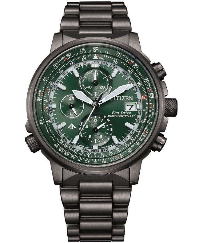 Zegarek męski Citizen Promaster Sky Solar Radio Control Choronograph AT8304-57W