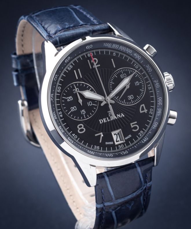 Zegarek męski Delbana Retro Chronograph 41601.672.6.044