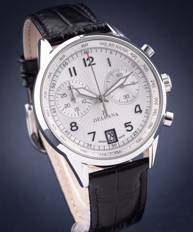 Zegarek męski Delbana Retro Chronograph 41601.672.6.064