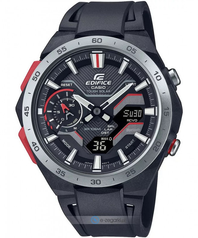 Zegarek męski Casio EDIFICE Windflow Bluetooth Solar ECB-2200P-1AEF