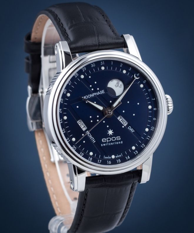 Zegarek męski Epos Oeuvre d'Art North Star Automatic 3439.322.20.16.25