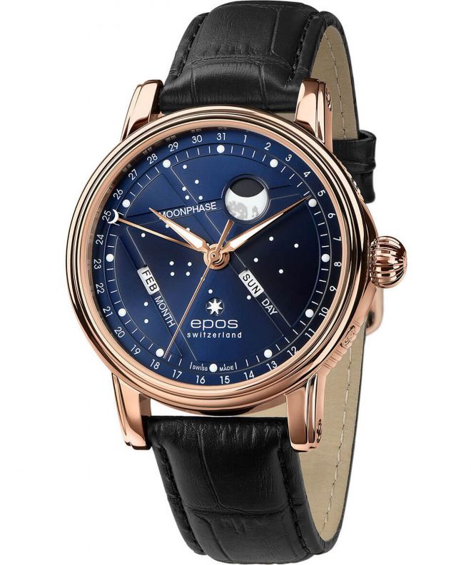 Zegarek męski Epos Oeuvre d'Art North Star Automatic 3439.322.24.16.25