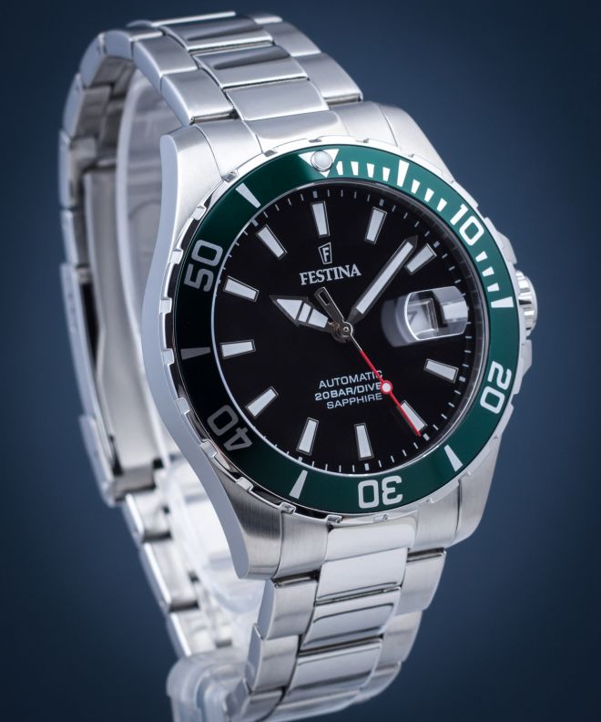 Zegarek męski Festina Diver Sapphire Automatic F20531/2