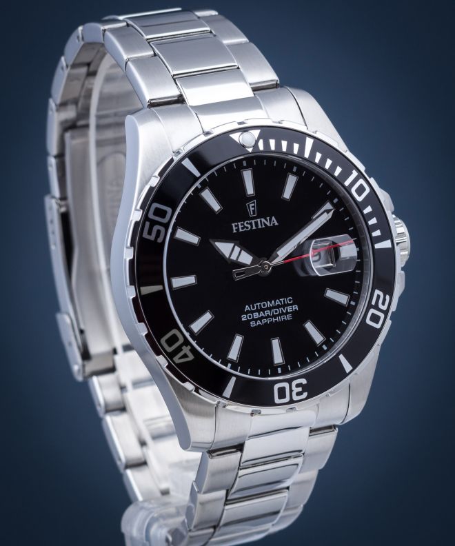 Zegarek męski Festina Diver Sapphire Automatic F20531/4