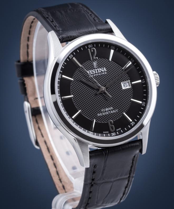 Zegarek męski Festina Swiss Made Capsule					 F20007/4