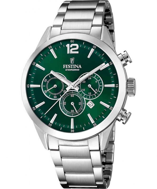 Zegarek męski Festina Timeless Chronograph F20343/B