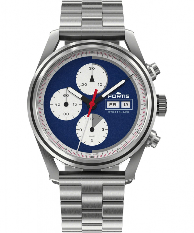 Zegarek męski Fortis Stratoliner Blue Japan F2340010
