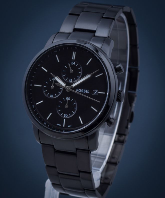 Orologio Fossil FS5848 Uomo - Cronografo - Cassa 42mm - Acciaio Riciclato - 3