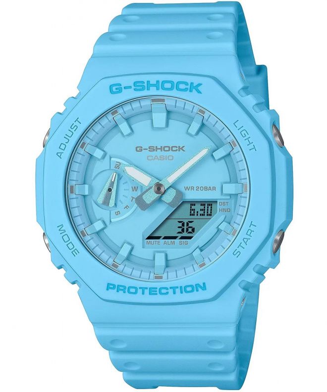 Zegarek Casio G-SHOCK Octagon Classic Tone on Tone Carbon Core Guard GA-2100-2A2ER