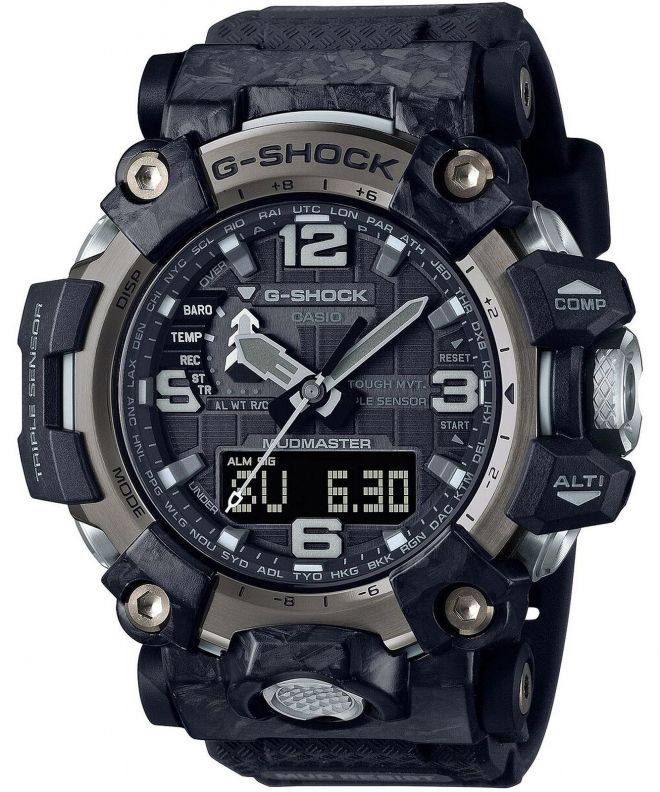Zegarek męski Casio G-SHOCK Master of G Mudmaster Carbon Core Guard GWG-2000-1A1ER