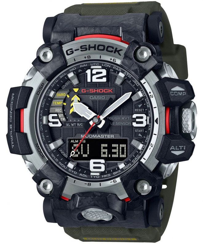 Zegarek Casio G-SHOCK Master of G Mudmaster Carbon Core Guard GWG-2000-1A3ER