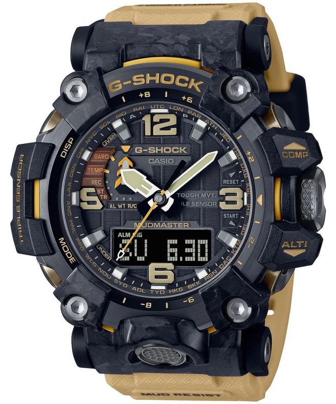 Zegarek męski Casio G-SHOCK Master of G Mudmaster Carbon Core Guard GWG-2000-1A5ER